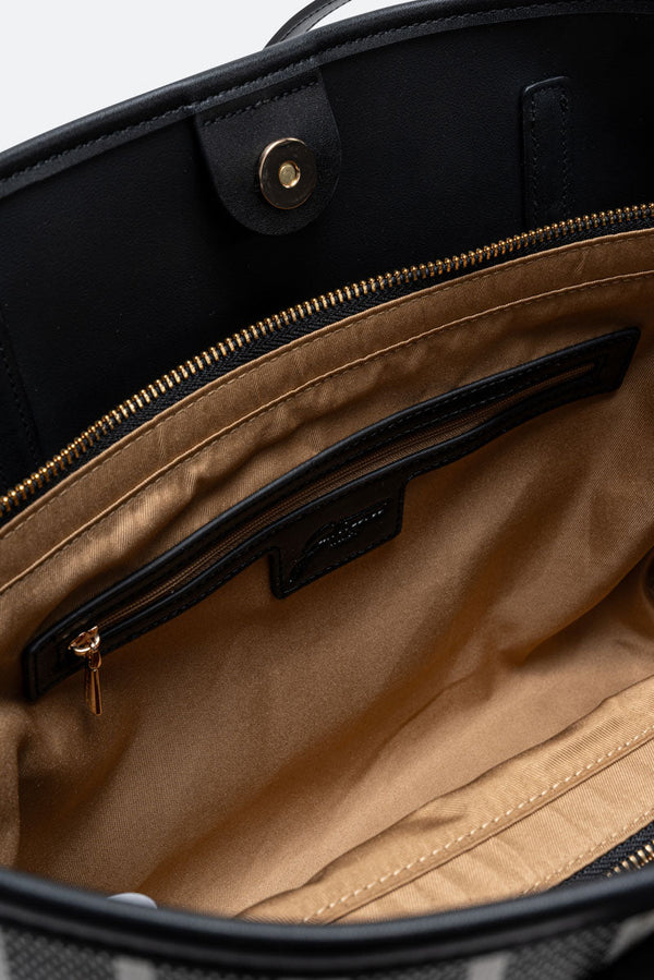 Shopping Bag Alessandra Large Nera