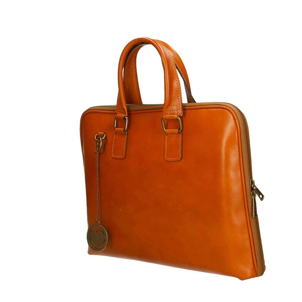 Women's Leather Briefcase Document Bag 37 x 27 x 7 Cm - 9033 