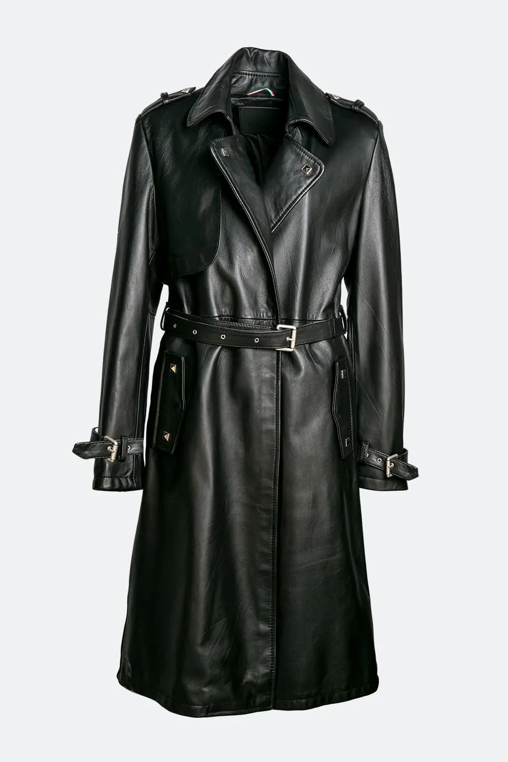 Studded Trench Coat