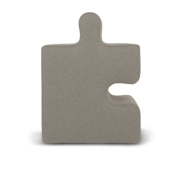 PUFFLE, Pouf Puzzle Poggiapiedi Modulare in Cotone