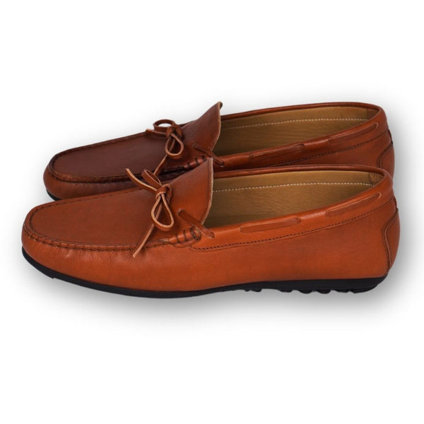 MastroDomenico Women's Handmade Moccasins - Bauxite