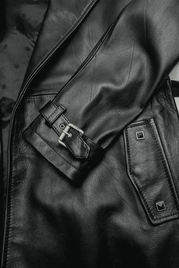 Studded Trench Coat