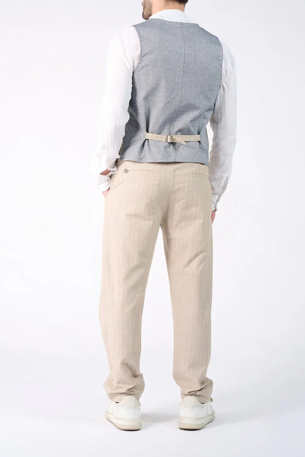 Men's Pinstripe Vest
