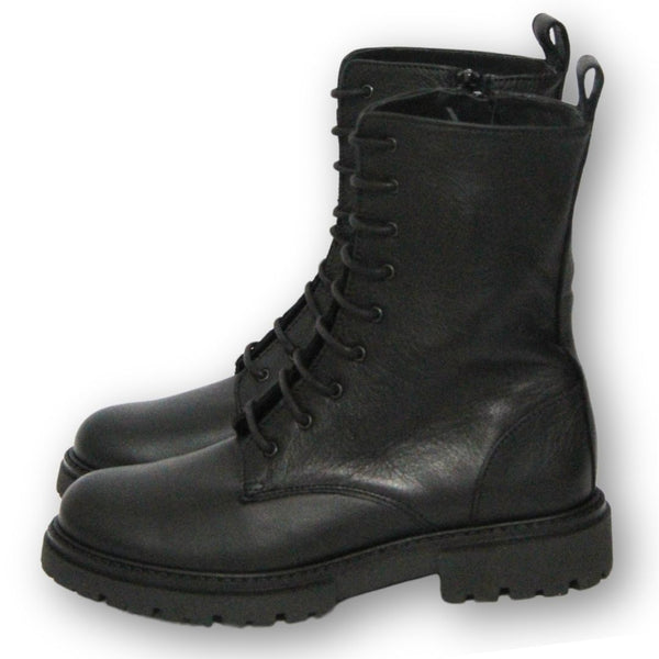 MastroDomenico Women's Handcrafted Ankle Boots – Black 