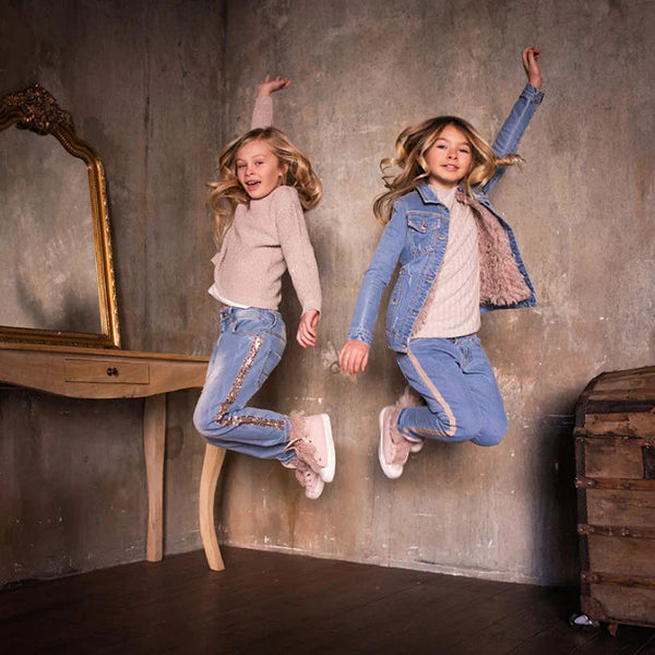 GIACCA DENIM FODERA IN ECO PELLICCIA