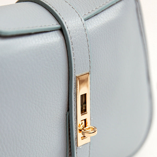 MIRANDA - Postina in pelle azzurra