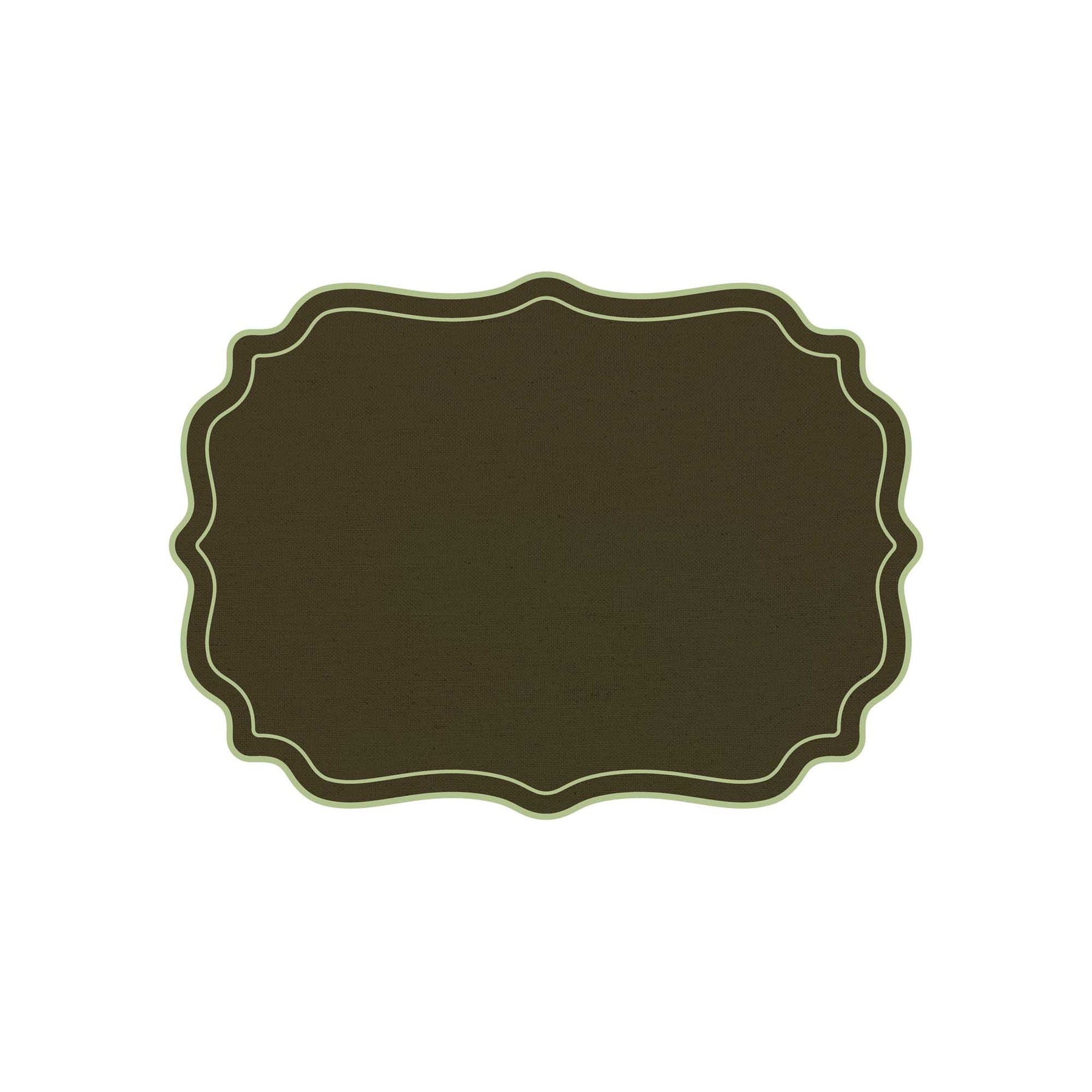 Scalloped Frames Placemat 