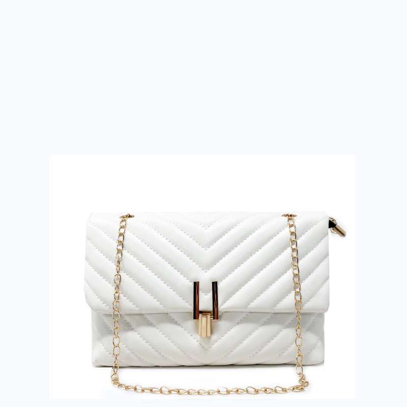 Women's Vegan Clutch Eco-Leather Handbag - E002 