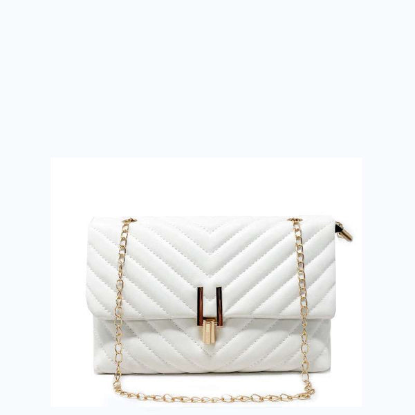 Women's Vegan Clutch Eco-Leather Handbag - E002 