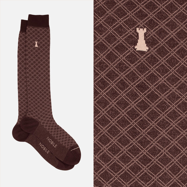 Robert the Bruce - Long tartan stocking