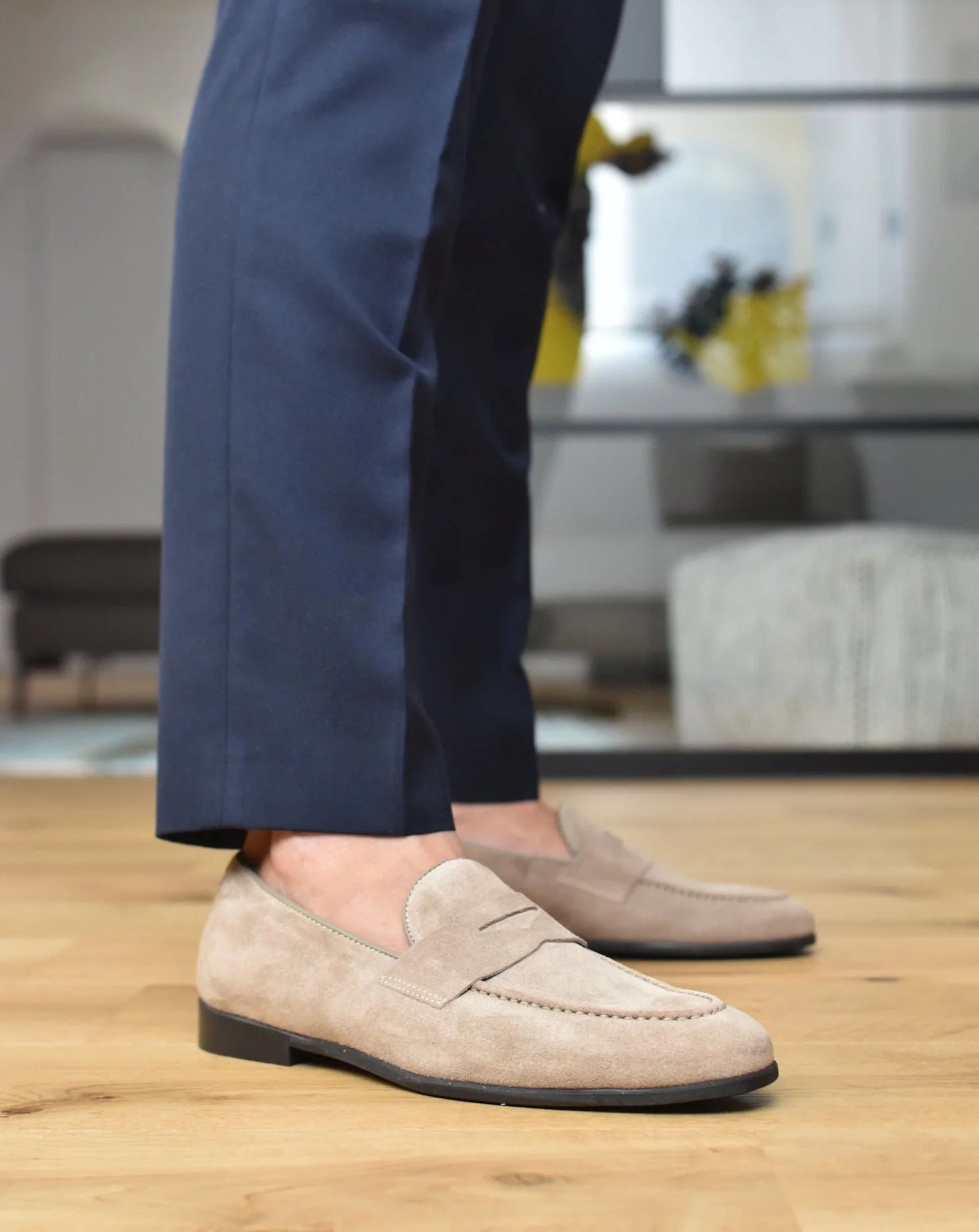 MONTEROSSO - Taupe Suede