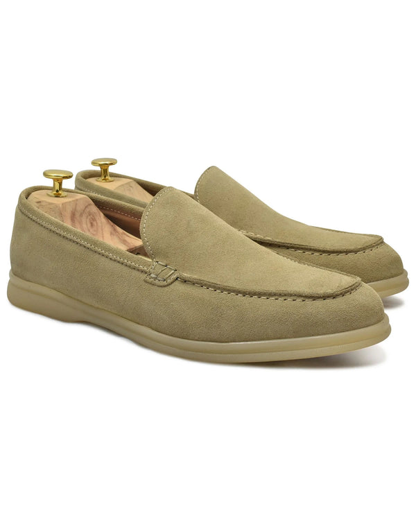 TRANI - Taupe Suede