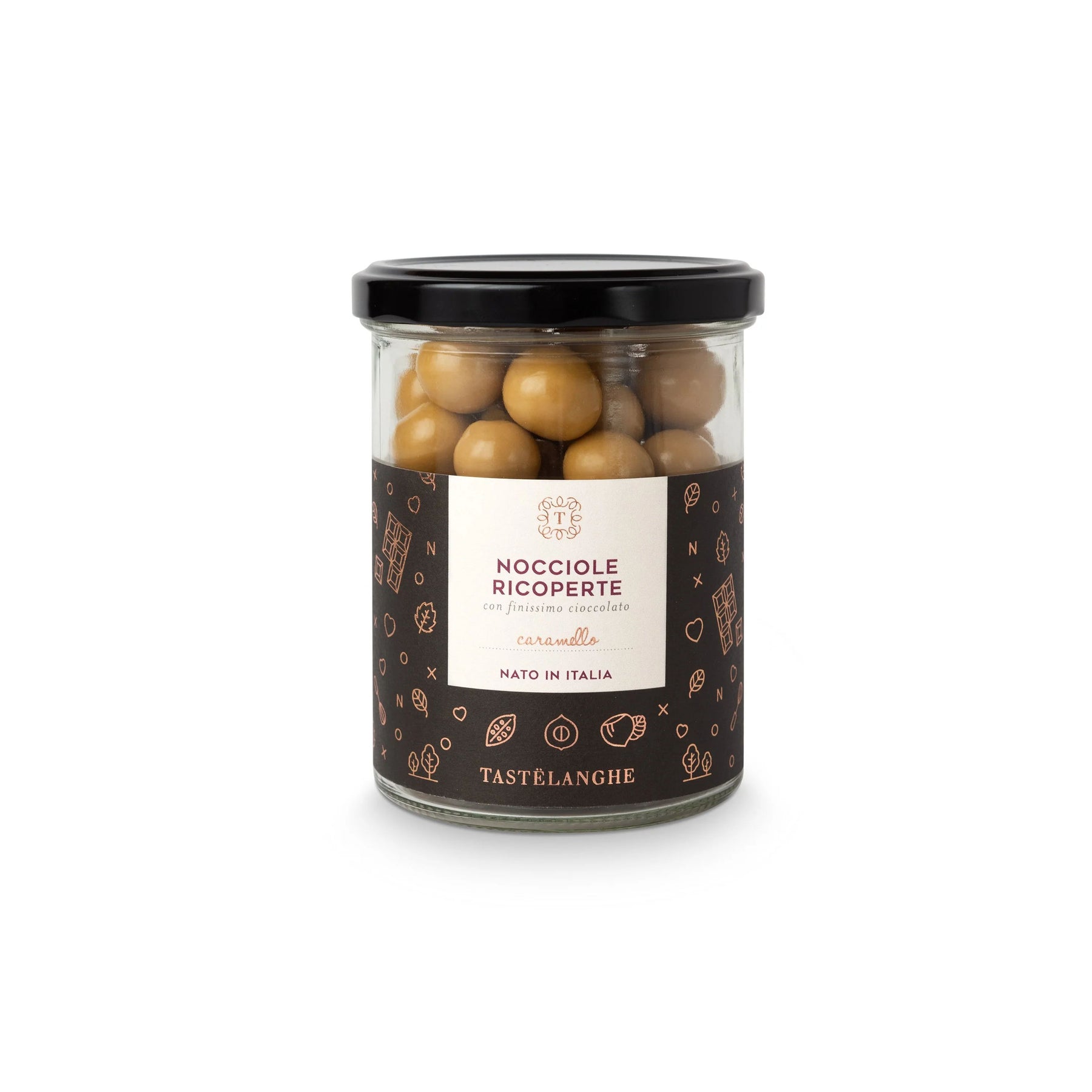 1 pack of "Tostata" IGP Piedmont Hazelnuts covered in chocolate (200g)