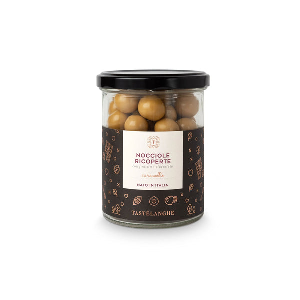 1 pack of "Tostata" IGP Piedmont Hazelnuts covered in chocolate (200g)