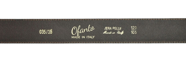Leather Belt - Sand Suede