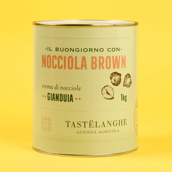 1 tin of Piedmont IGP Hazelnut Cream from the Langhe (1Kg)
