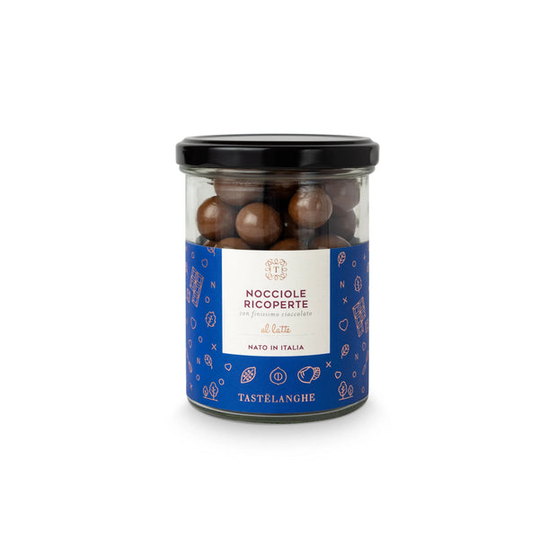 1 pack of "Tostata" IGP Piedmont Hazelnuts covered in chocolate (200g)