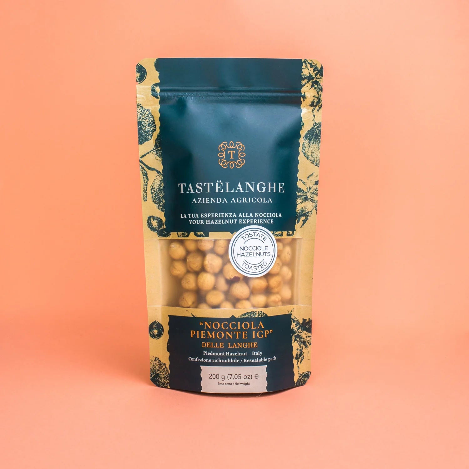1 pack of "Toasted" IGP Piedmont Hazelnut from the Langhe (200g)