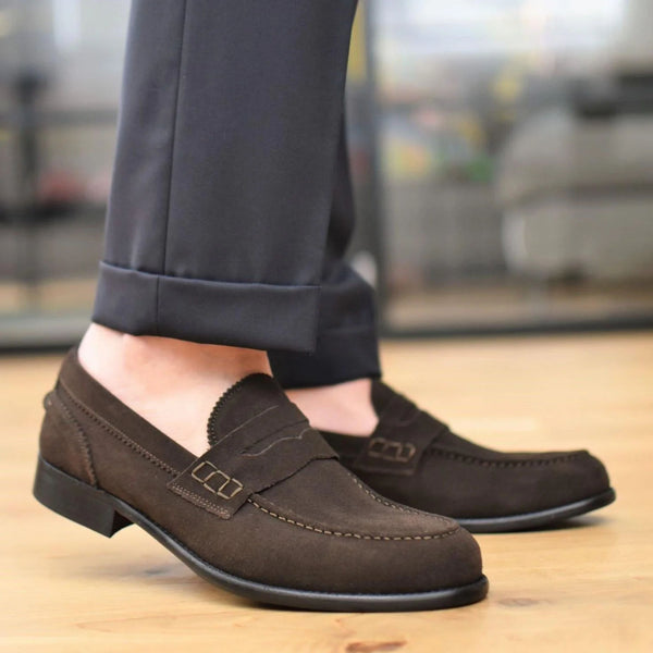 Dark VERNAZZA - Brown Suede