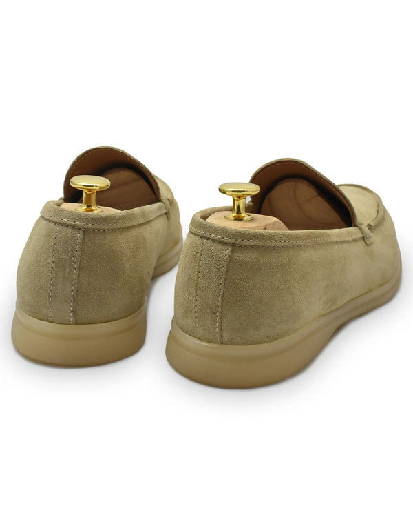 TRANI - Taupe Suede