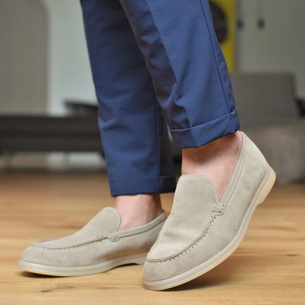 TRANI - Taupe Suede