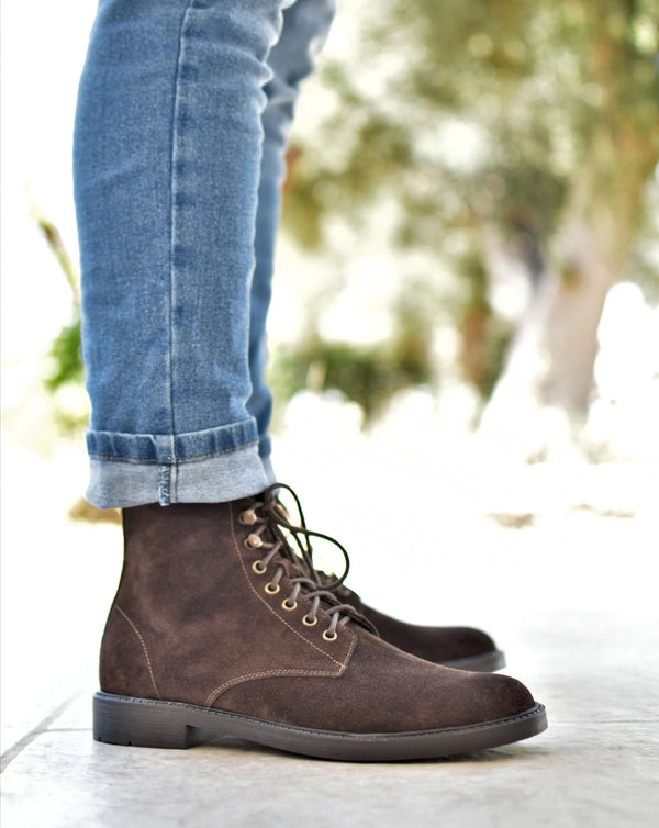 MATERA - Brown Suede