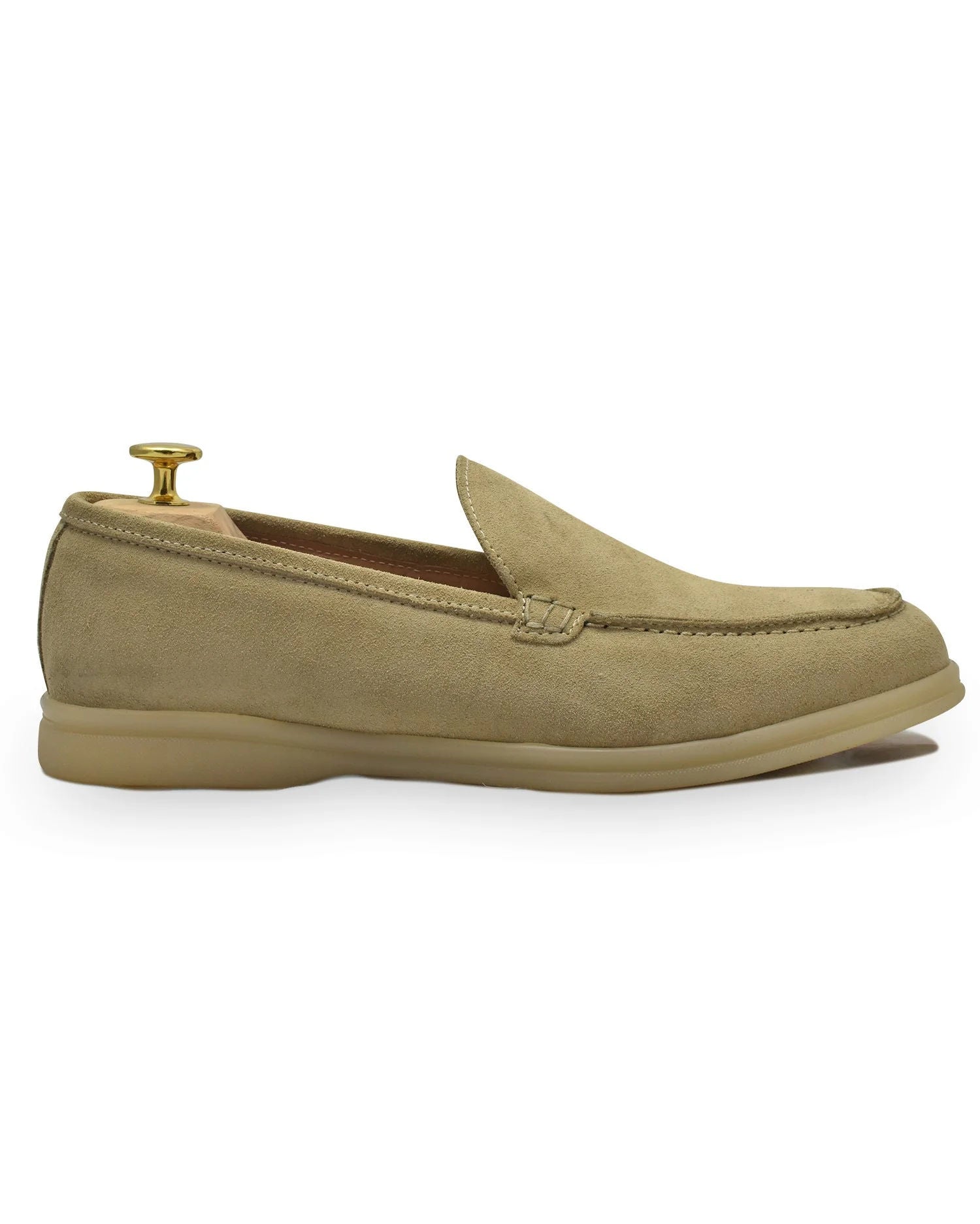 TRANI - Taupe Suede