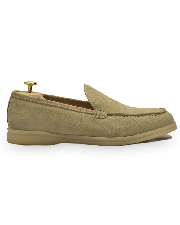 TRANI - Taupe Suede