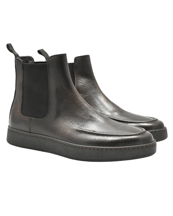 Curtain - Brown Leather
