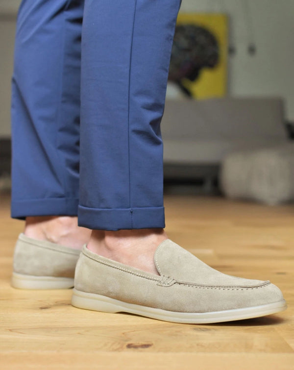 TRANI - Taupe Suede
